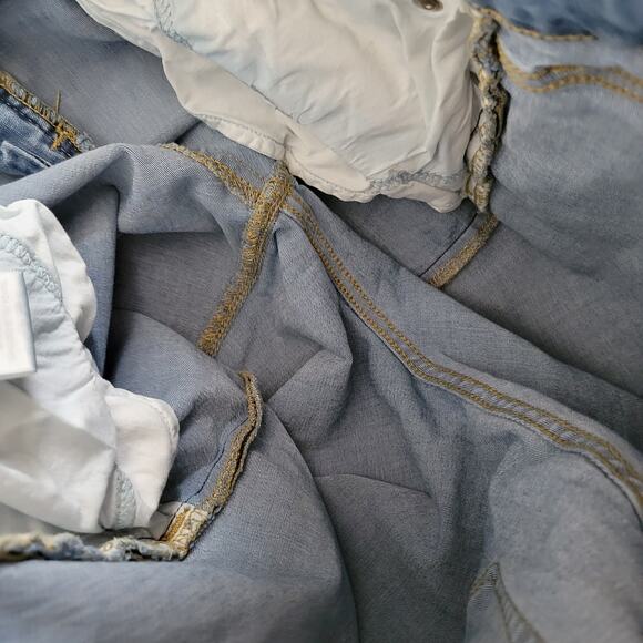 Slink Plus Size Curvy Light Wash Boyfriend Cut Mid Rise Jeans Size 16 - Picture 9 of 15